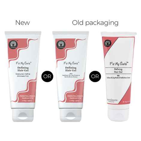 Buy Fix My Curls Travel Size Styling Bundle With Defining Hair Gel And Leave In Cream, 50GM Each - Purplle