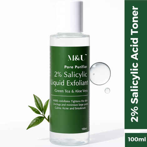 Buy M&U Pore Purifier 2% Salicylic Acid Toner To Unclog Pores 100 ml - Purplle