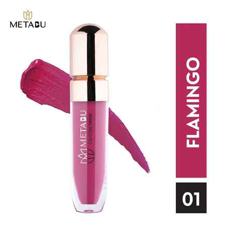 METABU Super Stay Matte Liquid Lipstick 01 Flamingo - 4.25 ml