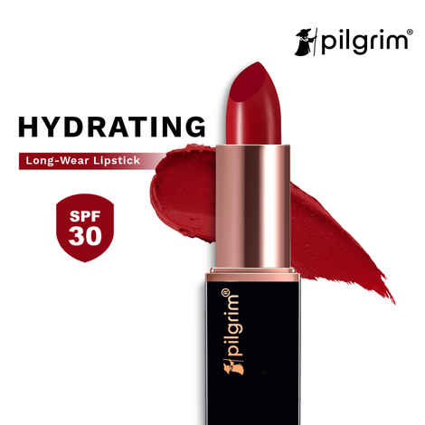 Buy Pilgrim Bullet Lipstick Ruby Revolt (4.2 gm) - Purplle
