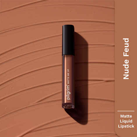 Pilgrim Liquid Lipstick Nude Feud (3 ml)
