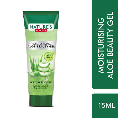Nature's Essence Moisturising Aloe Beauty Gel with Vit E, 15 gm