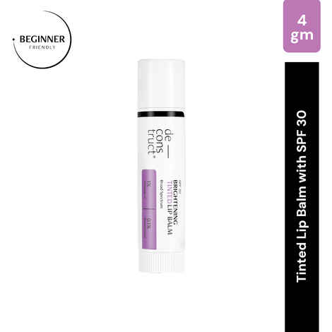 Deconstruct Brightening Tinted Lip Balm with SPF 30 - 1% Vitamin C + 0.1% Resorcinol (4 gm)
