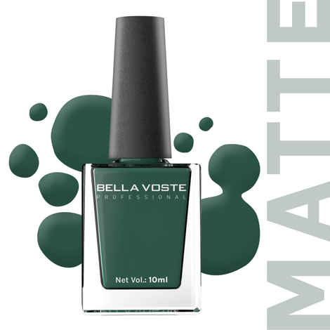 Buy Bella Voste MATTE Nail Polish| Quick Drying Formula| Cruelty Free| Paraben Free & No Harmful Chemicals| Vegan | Lasts for 7 Days & more|Chip Resistant | DEEP MATT Formula with Smooth & Easy Application | Shade no-M02 - 10 ml - Purplle