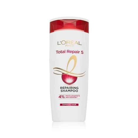 L'Oreal Paris Shampoo, For Damaged and Weak Hair, With Pro-Keratin + Ceramide, Total Repair 5, 340 ml