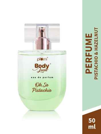 Buy Plum BodyLovin' Oh So Pistachio Perfume | Long Lasting & Premium Oriental Gourmand Fragrance | Luxury Perfume For Women |Pistachio & Hazelnut Notes | Perfect For All Occasions (50 ml) - Purplle