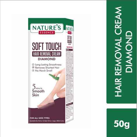 Buy Natures Essence Soft Touch Hair Removal Cream - Diamond, 50 gm - Purplle