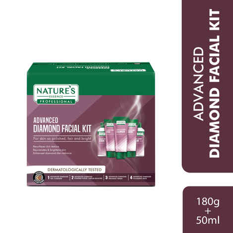 Buy Nature's Essence Advanced Diamond Facial Kit (180 gm + 50 ml) - Purplle