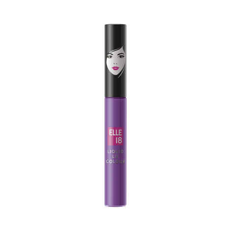 Elle18 Liquid Lip Color, Orchid Fantasy, 5.6 ml