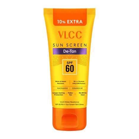 Buy VLCC Water Resistant SPF60 Sunscreen Gel Creme (110 gm) - Purplle