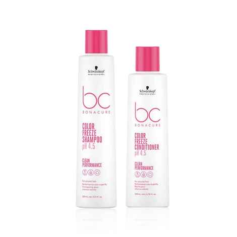 Buy Schwarzkopf Professional Bonacure pH 4.5 Color Freeze [Conditioner 200 ml + Shampoo 250 ml] Combo of 2 - Purplle