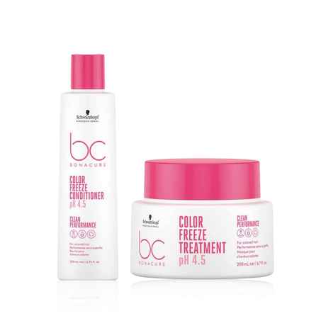 Buy Schwarzkopf Professional Bonacure pH 4.5 Color Freeze [Conditioner + Treatment Masque 200 ml] Combo of 2 - Purplle
