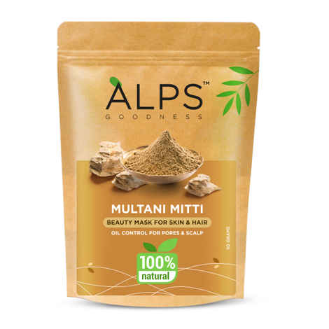 Alps Goodness Multani Mitti Beauty Mask for Skin & Hair (50 gm)