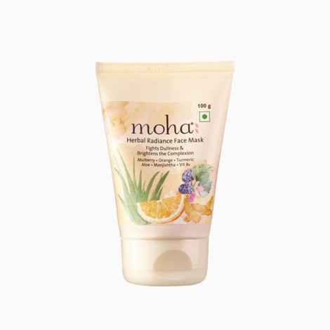 Moha Herbal Radiance Face Mask Brighten And Revitalize Dull Skin 100 gm