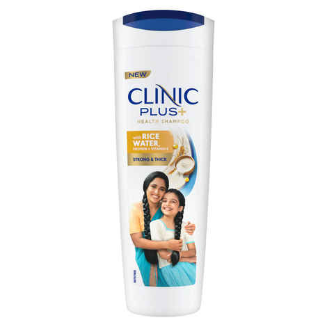 Buy Clinic Plus Strong & Extra Thick Shampoo with RICE WATER, Protein + Vitamin E (355 ml) - Purplle