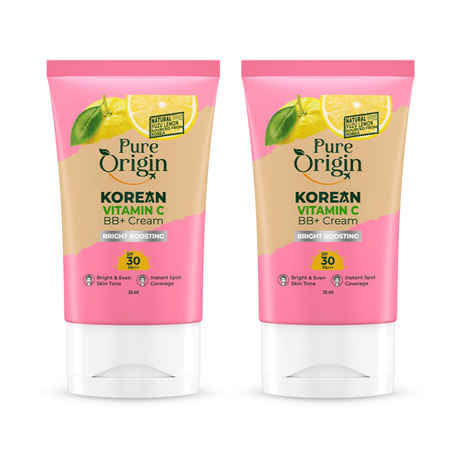 Pure Origin Korean Vitamin C Bright Boosting BB+ Cream 30 gm (Pack of 2)