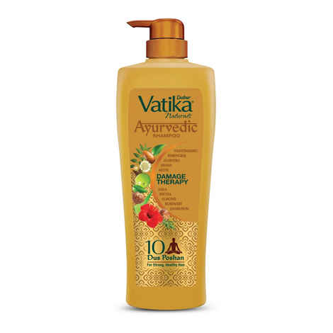 Buy Dabur Vatika Hair Fall Control Hair Mask + Dabur Vatika Ayurvedic Shampoo- Anti Hairfall Combo (500 gm + 340 ml) - Purplle