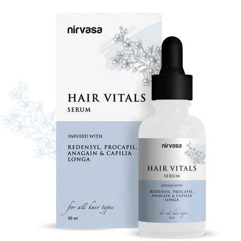 Nirvasa Redensyl 3% Hair Vitals DHT Blocker & Hair Growth Serum for Hair Fall Control (50 ml)