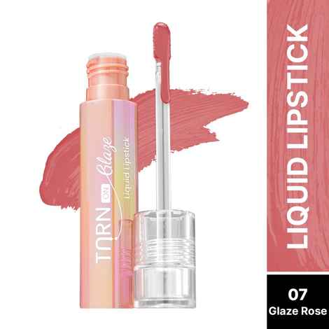 Swiss Beauty Select Turn on Glaze Liquid Lipstick| Vinyl- Like-Shine | Infused with Vitamin E and Argon Oil | Rose 3 ml