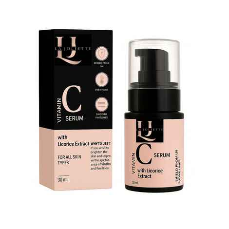 La Joliette Brightening Face Serum with Vitamin C and Licorice Extract 30 ml
