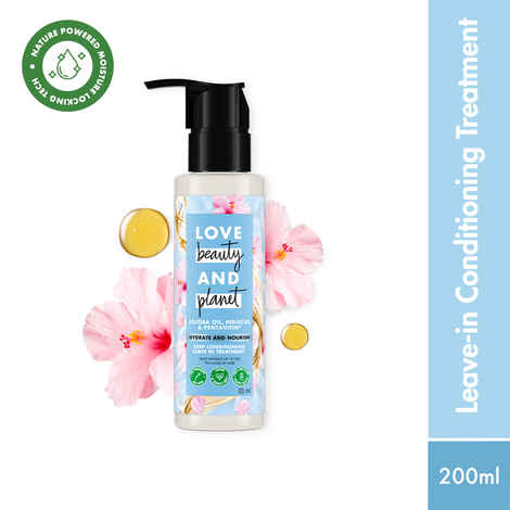 Love Beauty And Planet Jojoba oil , Hibiscus & Pentavitin Deep conditioning leave in treatment,85 ml