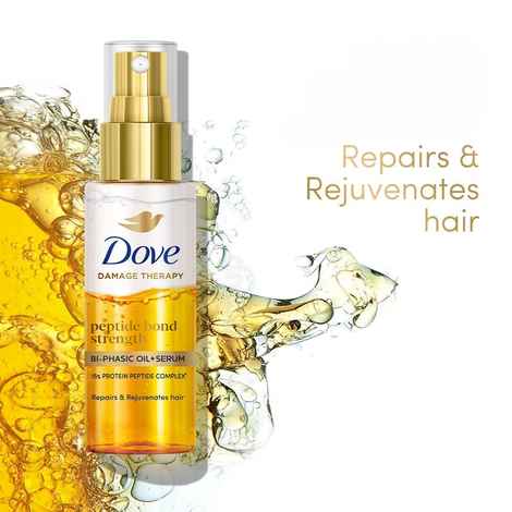 Dove Peptide Bond Strength Bi-phasic Oil+Serum |50 ml