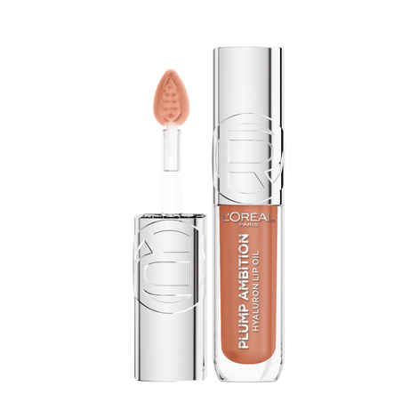 L'Oreal Paris Plump Ambition Hyaluron Lip Oil - 641 Latte Glace - Plumping Lip Oil , 5 ml
