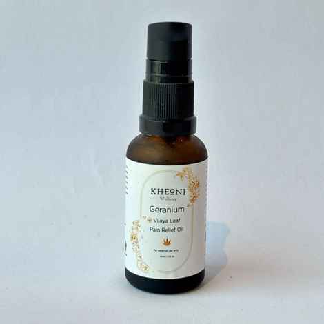 Kheoni Geranium Vijaya Leaf Pain Relief Oil (30 ml)
