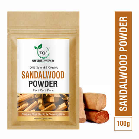 TQS 100% Natural & Pure Sandalwood Powder -100 gm