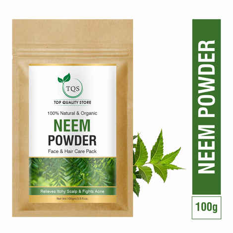 Buy TQS 100% Natural & Pure Neem Powder-100 gm - Purplle