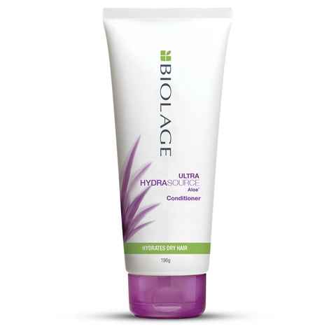 Biolage Professional Hydrasource Anti-Dryness Conditioner, Hydrates And Moisturizes Dry Hair, Enriched With Aloe, Vegan & Cruelty-Free, 196 gm