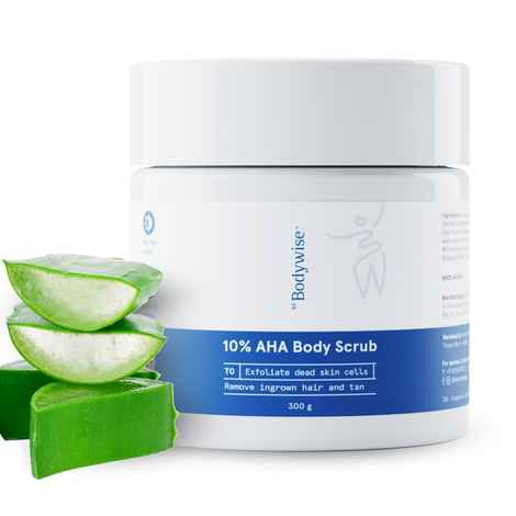 Be Bodywise 10% AHA Body Scrub - 300 gm