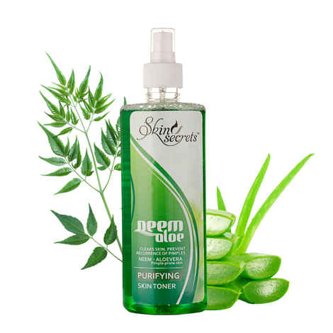 Buy Skin Secrets Neem & Aloe Skin Toner - 500 ml - Purplle