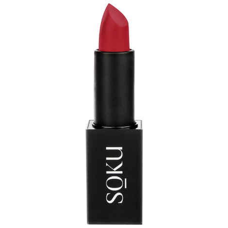 SOKU Censored Creamy Matte Lipstick Kiss Me Not 04 (4.2 gm)