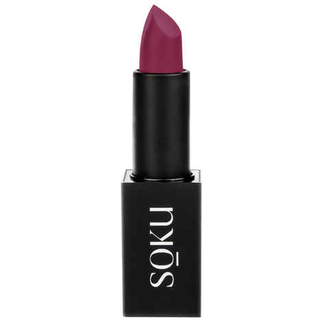 SOKU Censored Creamy Matte Lipstick Berry Bomb 11 (4.2 gm)
