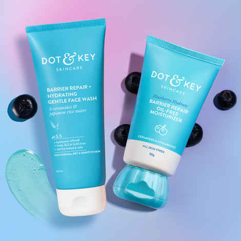 Dot & Key Cleanse & Barrier Boost Blueberry Skin Care Kit Combo of 2