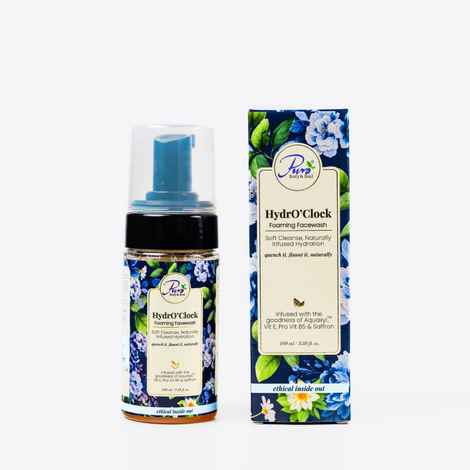 Puro Body & Soul HydrO'Clock Foaming Facewash 100 ml bottle