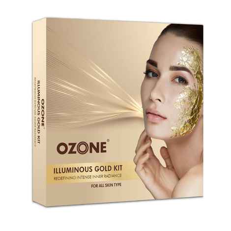 Ozone Illuminous Gold Facial Kit - 60 gm (Pack of 1)