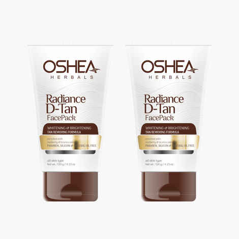 Buy OSHEA HERBALS Radiance D-Tan Face Pack (Pack of 2 ) - Purplle