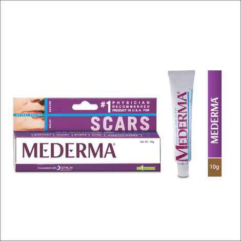 Mederma Reguler Cream for Cut, Burn, Injury & Acne Marks 10 gm