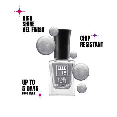 Elle18 Nail Pop Gel Finish -G3 (10 ml)