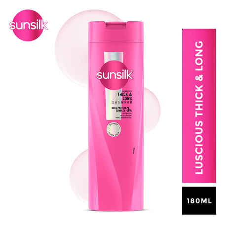 Buy Sunsilk Luscious Thick & Long Shampoo 180 ml - Purplle