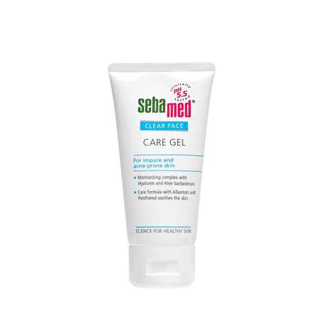 Sebamed Clear Face Care Gel 50 ml|PH 5.5|Acne prone skin|Hyaluron & Aloe vera|Water based moisturiser