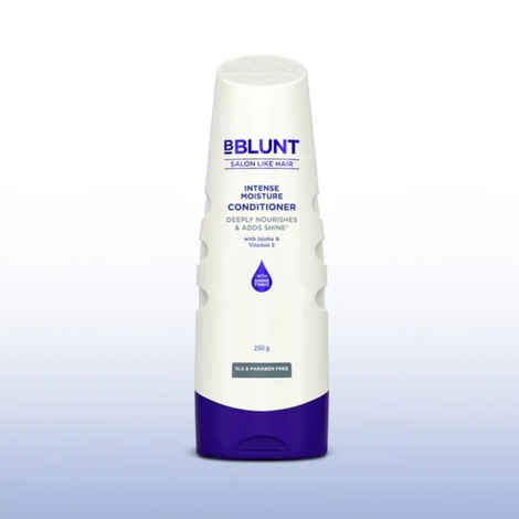Buy BBLUNT Intense Moisture Conditioner with Vitamin E & Jojoba for Dry & Frizzy Hair - 250 gm - Purplle