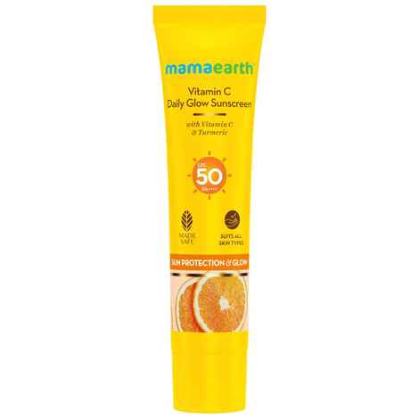 Mamaearth Vitamin C Daily Glow Sunscreen 10 gm