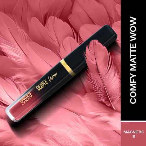 FACES CANADA Comfy Matte Wow Liquid Lipstick Magnetic 11, 3.8 ml