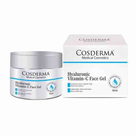 Cosderma Hyaluronic Vitamin-C Face Gel Hydration & Brightening 50 gm