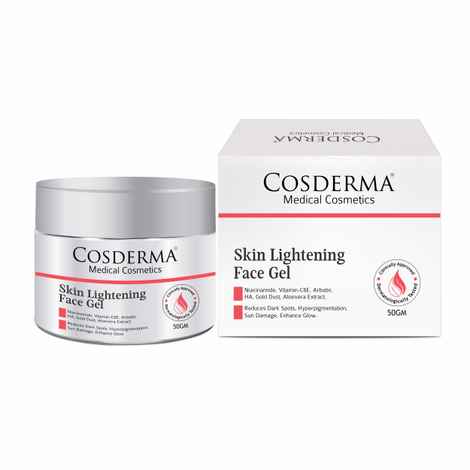 Cosderma Skin Lightening Face Gel | Anti-Aging & Even Skin Tone 50 gm