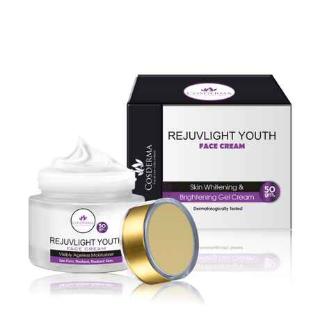 Cosderma RejuvLight Youth Face Cream | Anti-Aging & Hydrating Moisturizer with Argireline and Peptides 50 gm