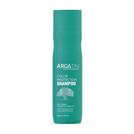Argatin Color Protection Shampoo - Retains Color Upto 10 Weeks | For Soft & Shiny Hair (250 ml)